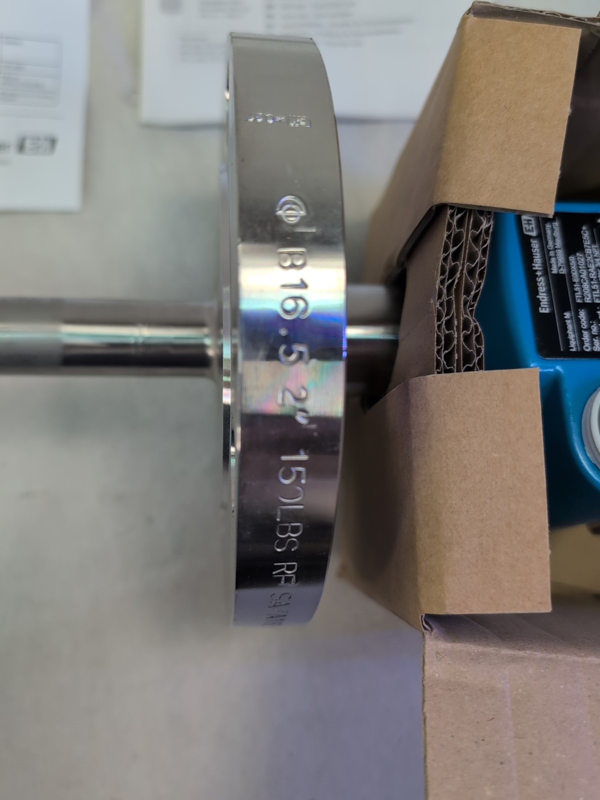 ENDRESS HAUSER LIQUIPHANT M FTL51-E0DX5/0 13.5IN, LEVEL SWITCH VIBR