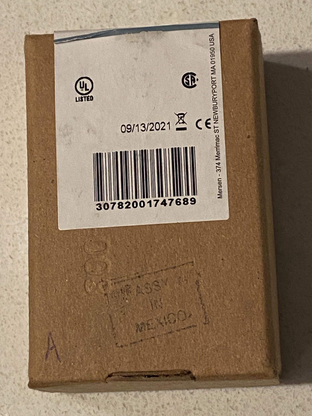 Mersen TR3R T219851 Tri-onic Class RK5 Fuses 250V 3A BOX of 10 – NEW