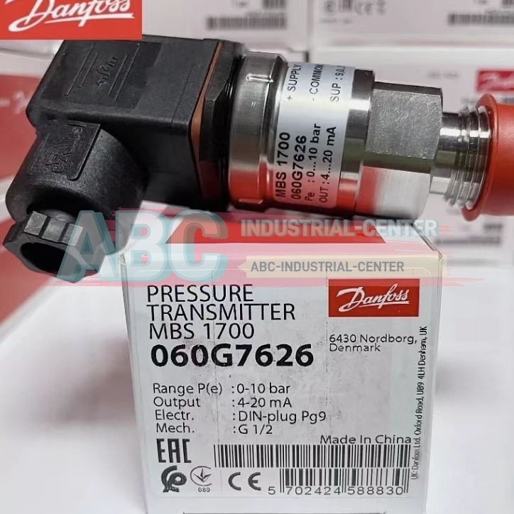 1PCS New DANFOSS MBS1700 060G7626 Pressure Transmitter#