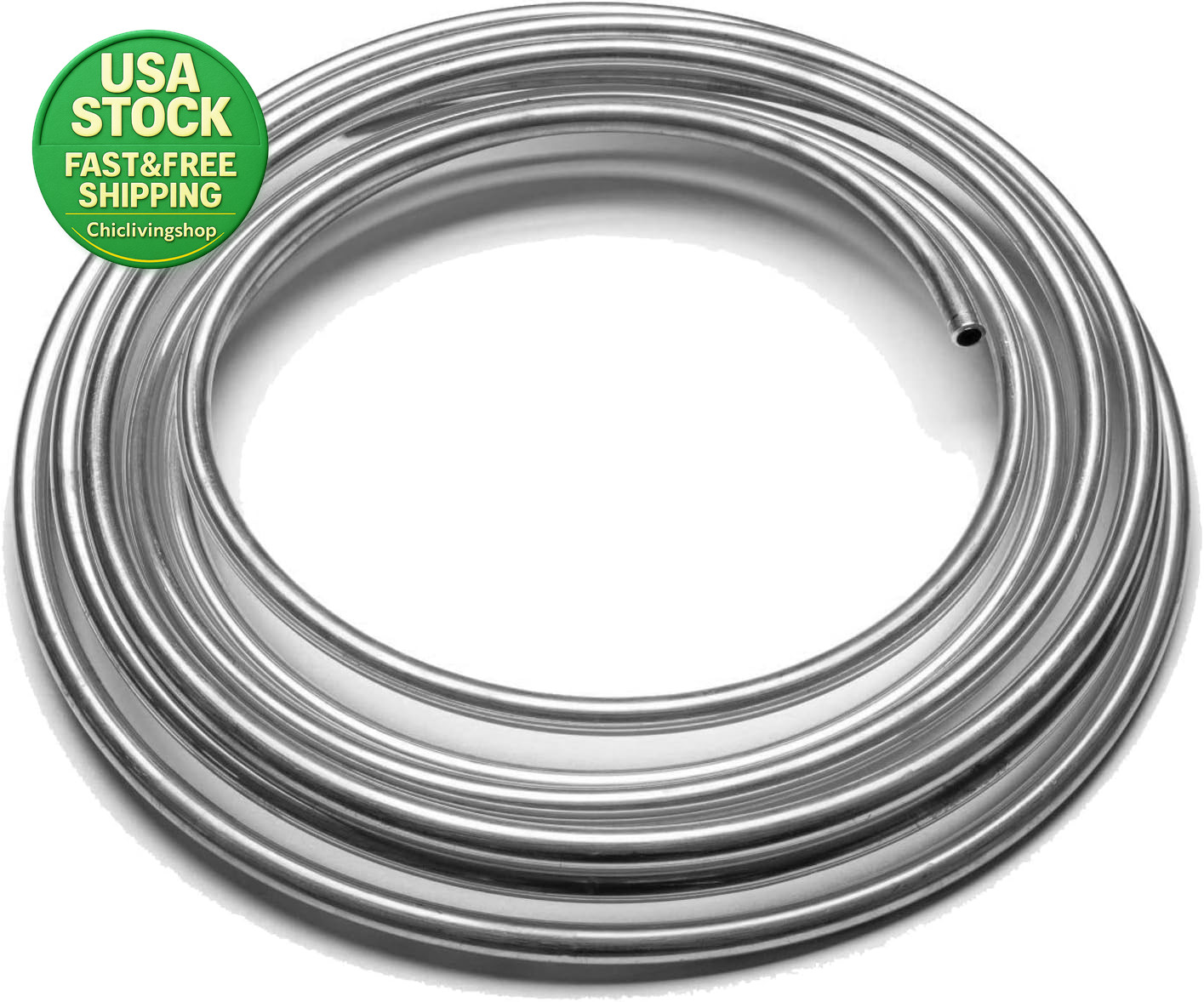 3 16 Brake Line Tubing 25 Ft Zinc Coated Rustproof Steel Replacement