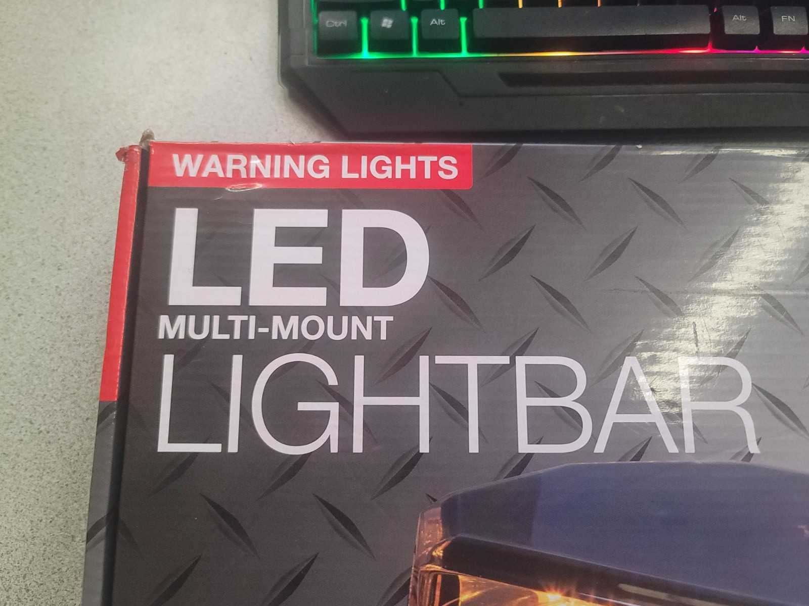 BRAND NEW BUYERS PRODUCTS # 8891060 LED MULTI-MOUNT 68 BULB AMBER LIGHT BAR