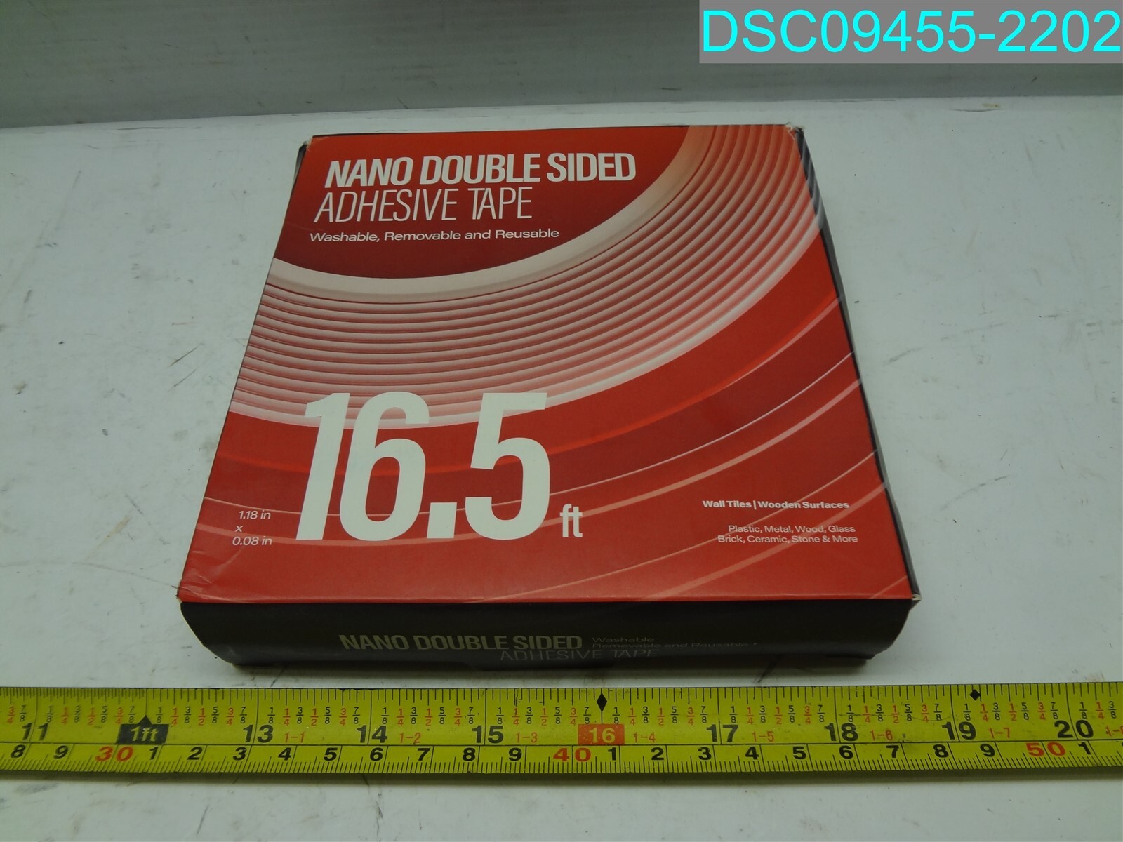 16.5FT Nano Double Side Adhesive Tape