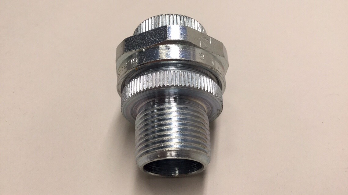 Appleton UNY75NR 3/4″ Male/Female 3/4″ Npt Union Zinc Electro Plated