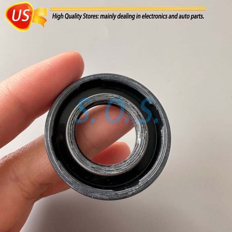 QTY:2 NEW FOR NOK BP1503G skeleton oil seal 19.05*34.6*6.3mm Black