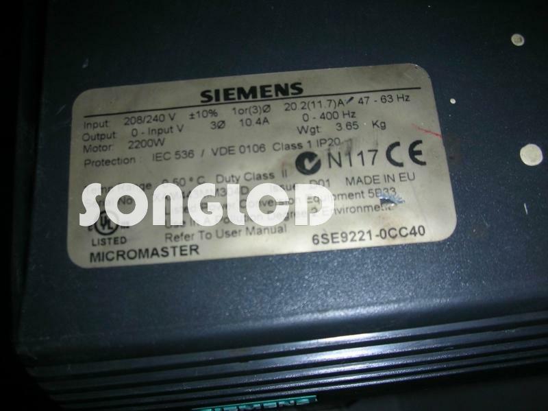 1PCS 6SE9221-0CC40 90day warranty via DHL or FedEx
