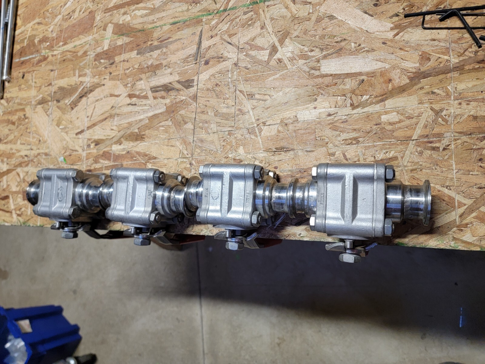 FLOWSERVE WORCESTER (UK)15A44-6666TT 316 SS BALL VALVE NOS FREE SHIPING