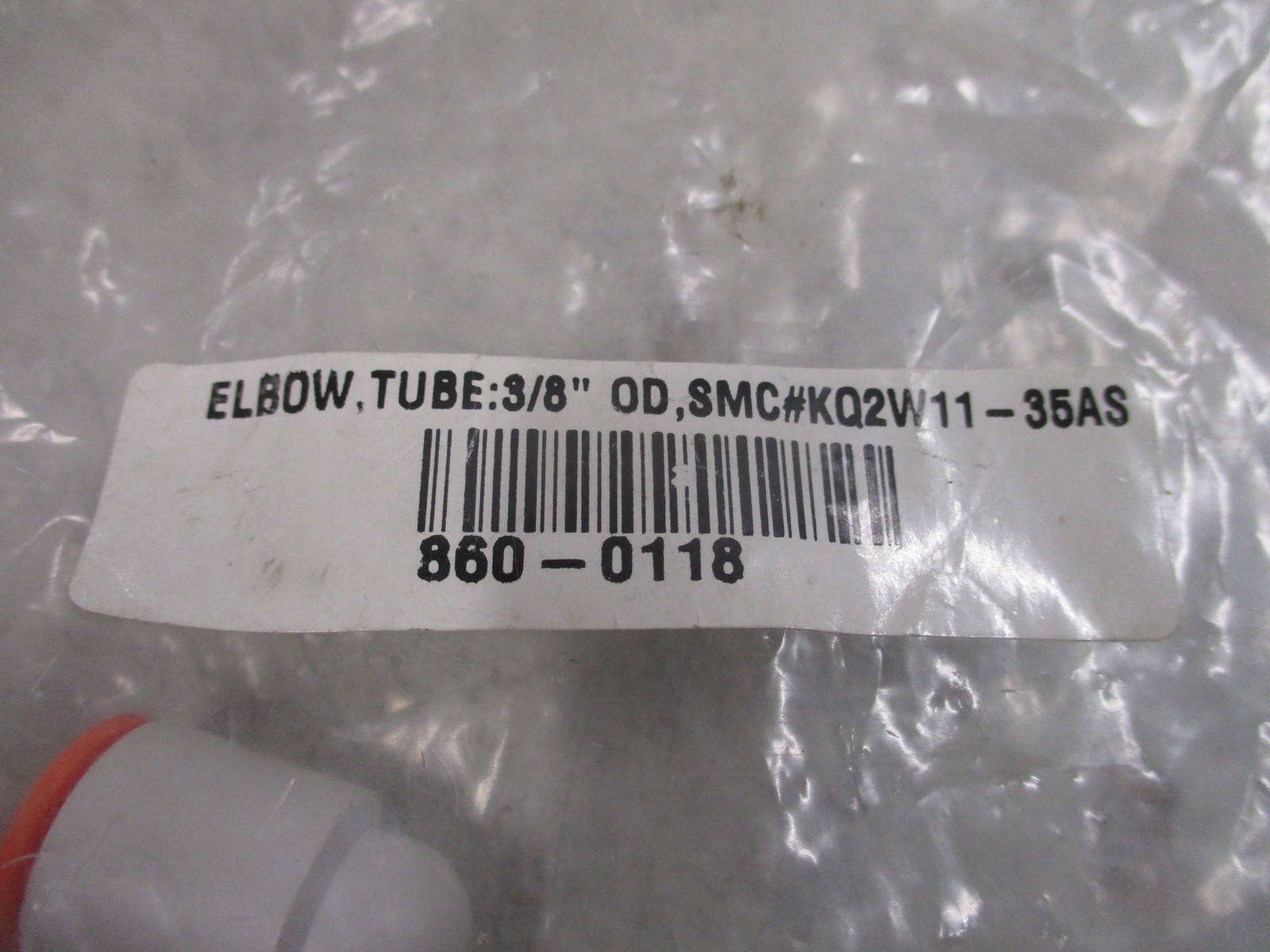 SMC Elbow Fitting KQ2W11-35AS 3/8″ *Lot of 2* *No Bag* New Surplus
