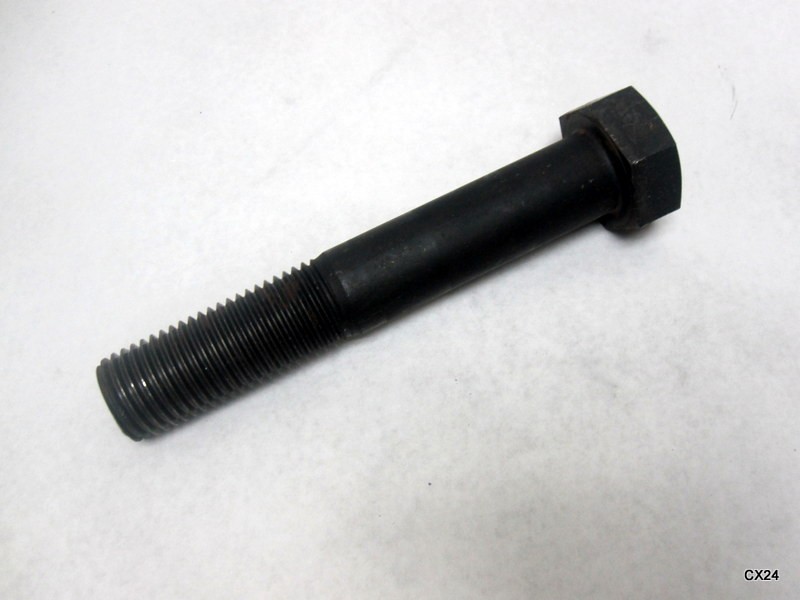 1-1/2″ X 9-13/16″ Black Grade 8 S.S Hex Head Bolt 6 TPI, 3.75″ Threaded