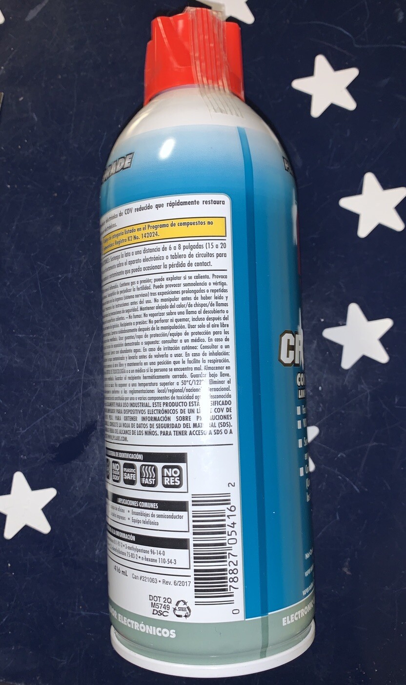 LPS Platinum Grade Contact Cleaner Aerosol Can 05416