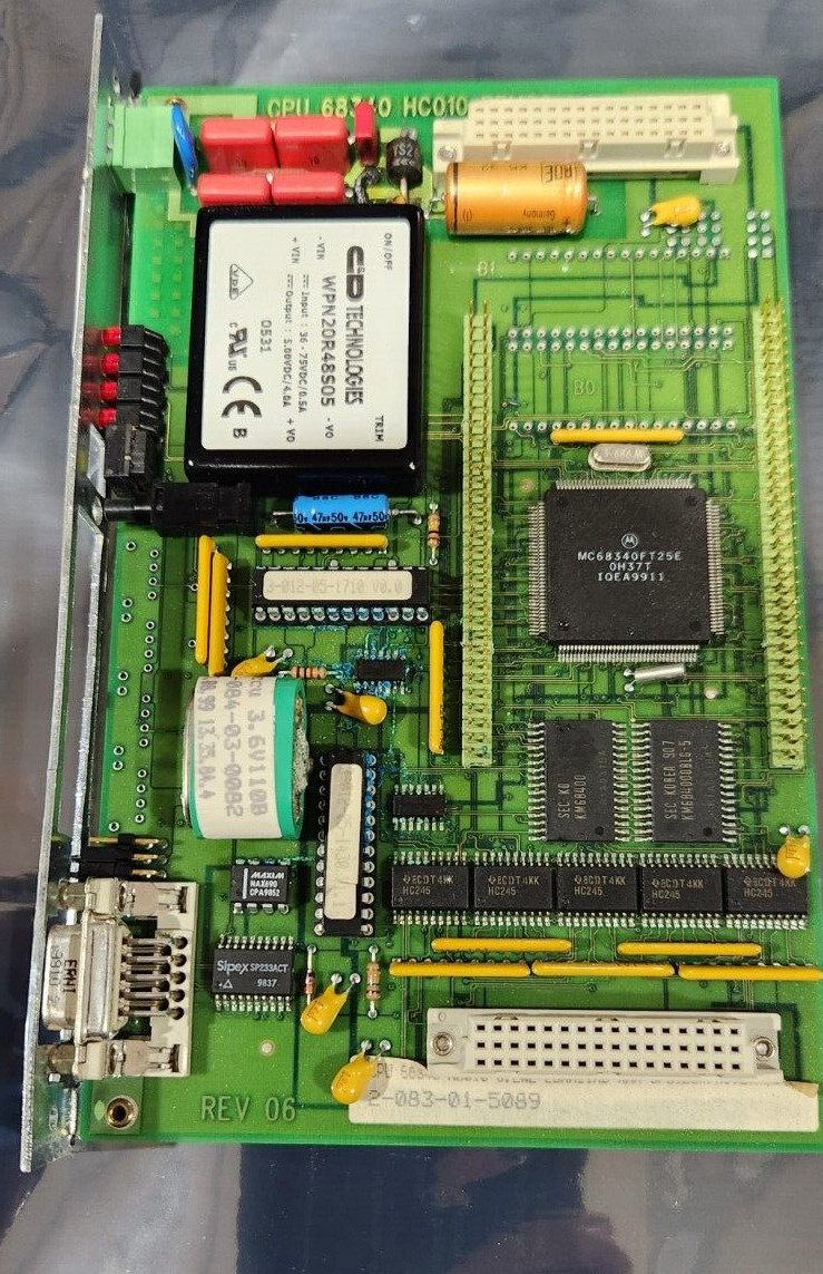 Homag CPU CIRCUIT BOARD 68340 HC010 2-083-01-5089 Refurb Homatic