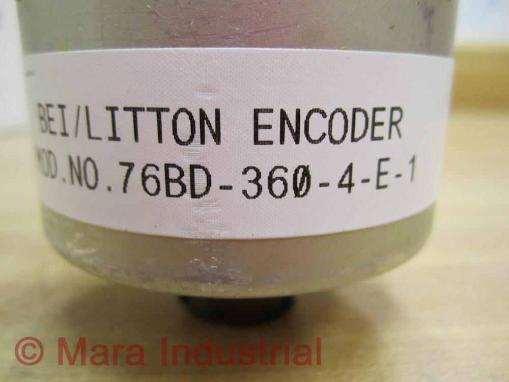 Litton Clifton Precision 76BD-360-4-E-1 Shaft Encoder