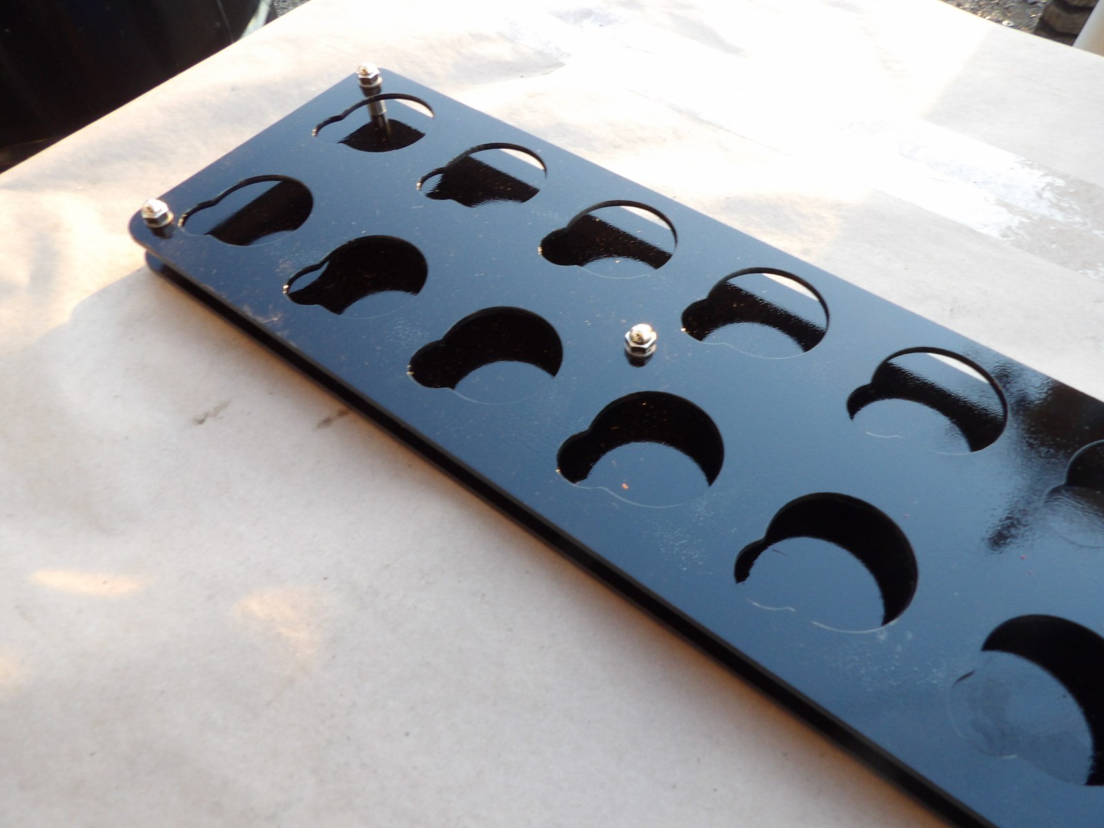 Die Holder for 2″ OD Ironworker die sets * Holds 22 Die sets !!!