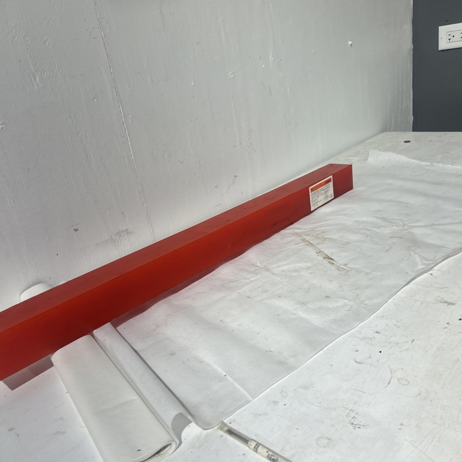 Fibro GmbH Polyurethane Bar Stock 257.7.060.060.1000 Approx. 2-1/4”x 2-1/4×33”