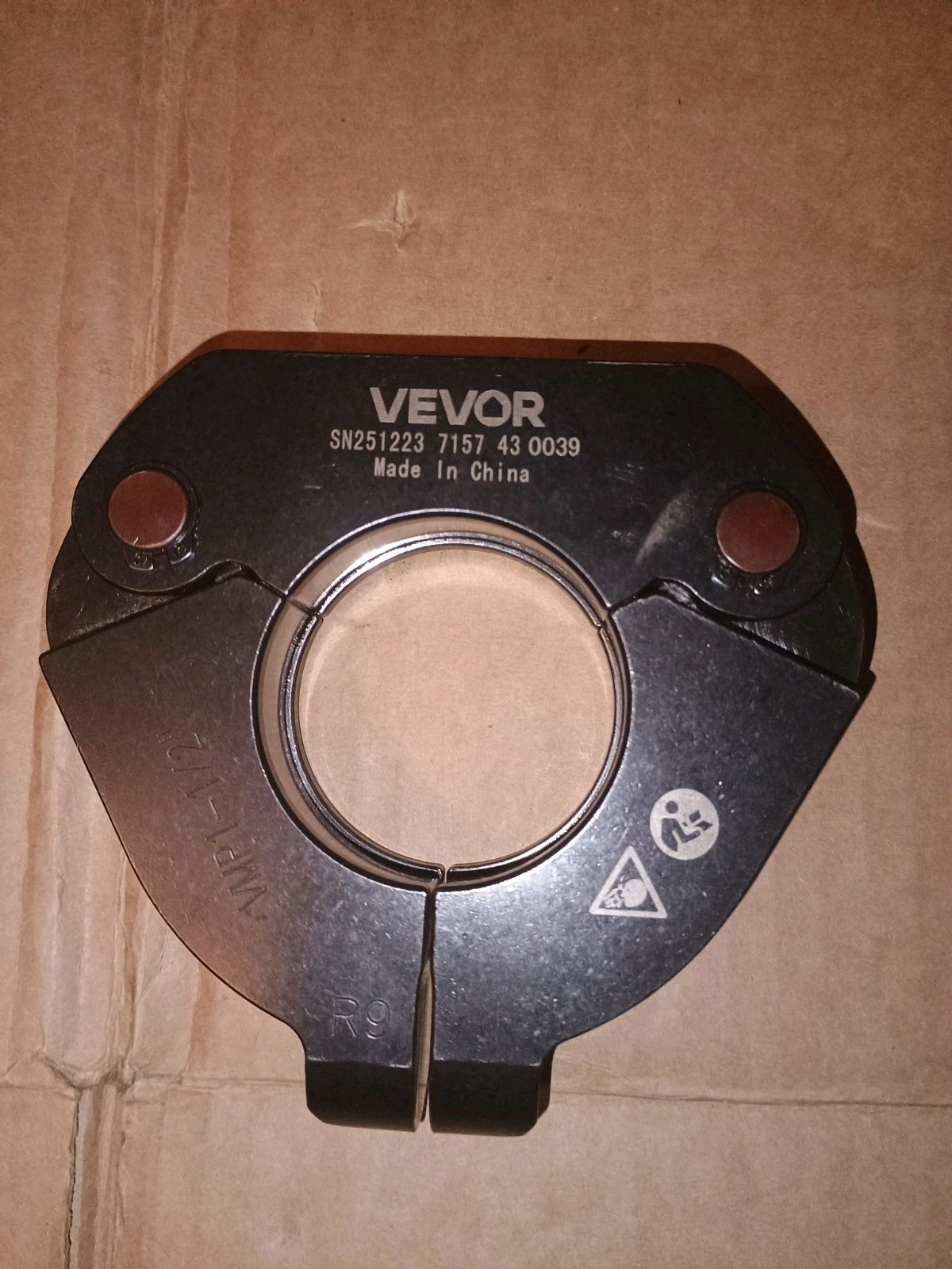 VEVOR 7PCS MegaPress Pressing Kit 1/2″ to 2″ for Standard Press Tools with Case
