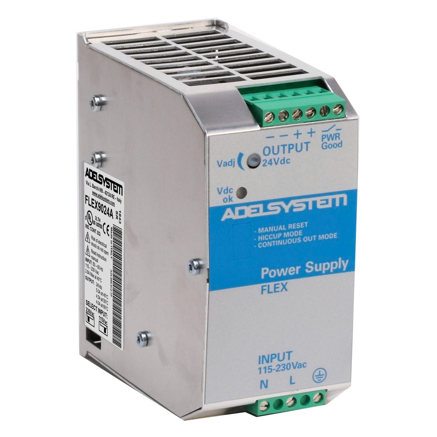 POWER SUPPLY MODEL – FLEX9024A ADEL SYSTEM