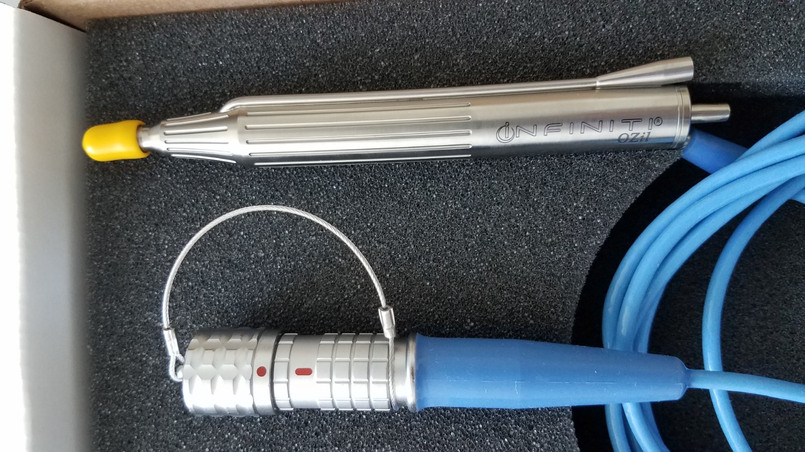 Renewed Alcon Infiniti Ozil Phaco Handpiece Ref 8065750469 6M Warranty