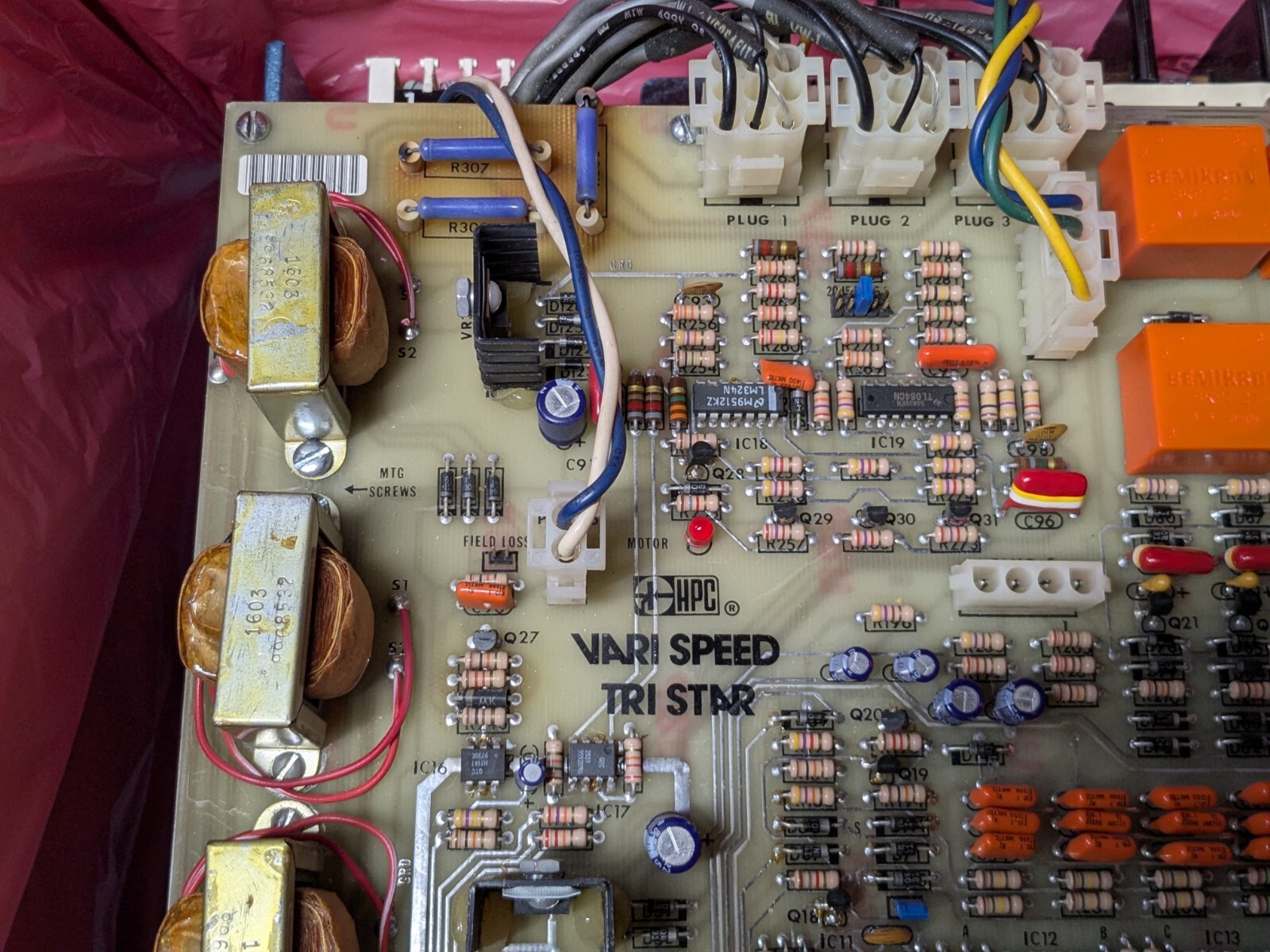 HPC Hampton 730100-S2 Vari Speed Tri Star Drive Board – Danfoss – 2100 Mark Andy