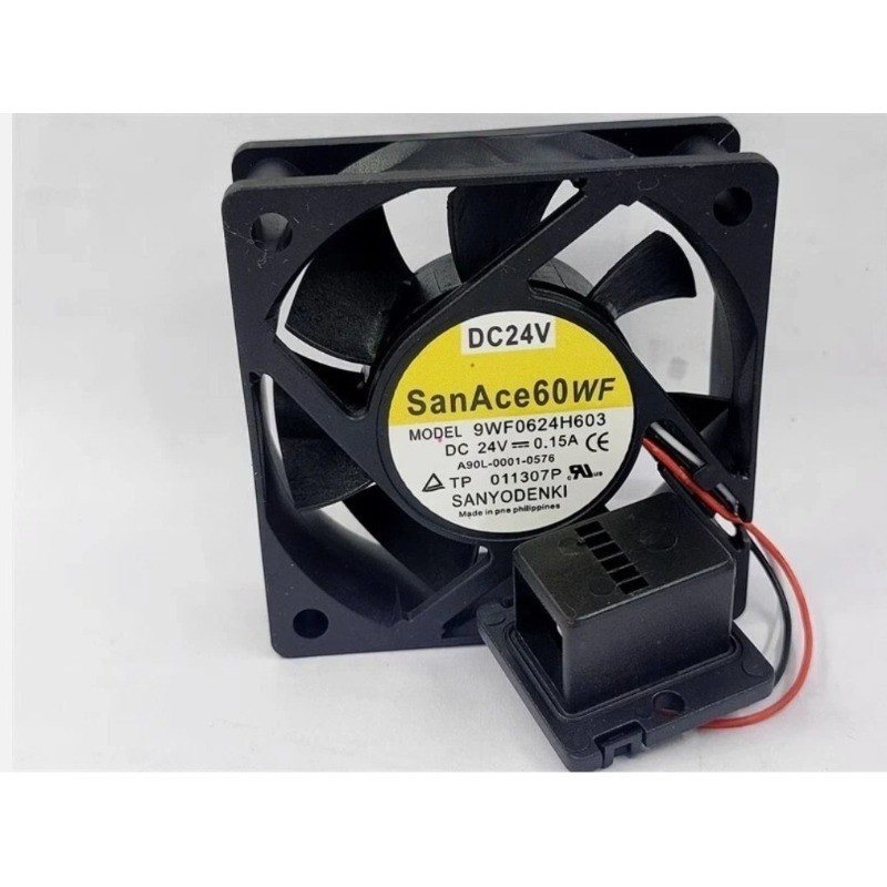 Sanyo 9WF0624H603 6020 24V 0.15A 6CM Cooling Fan