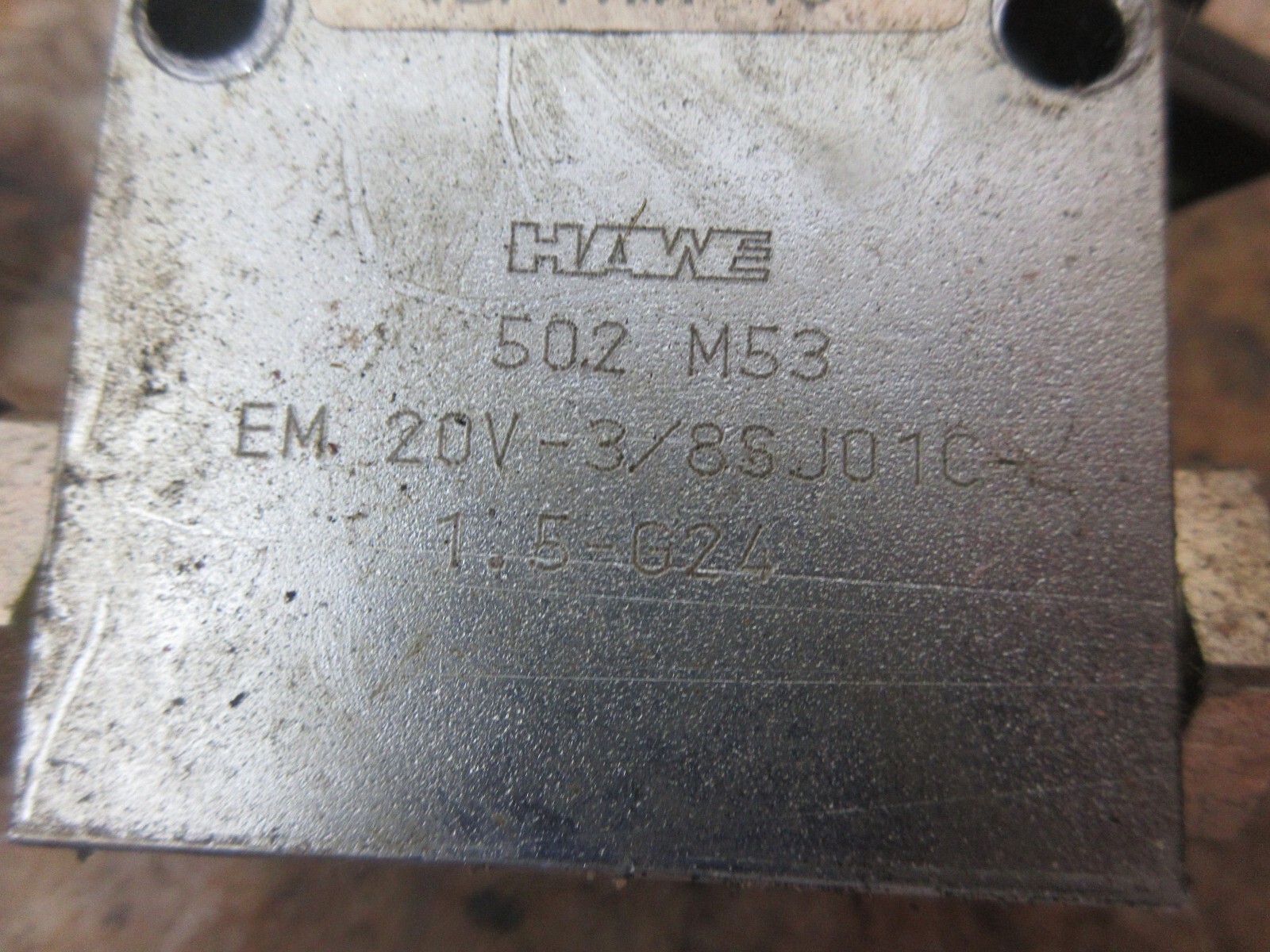 HAWE 50.2 M53 EM 20V-3/8SJ01C-1.5-G24F MURRELEKTRONIK 31 24 033 48326 03 B0A