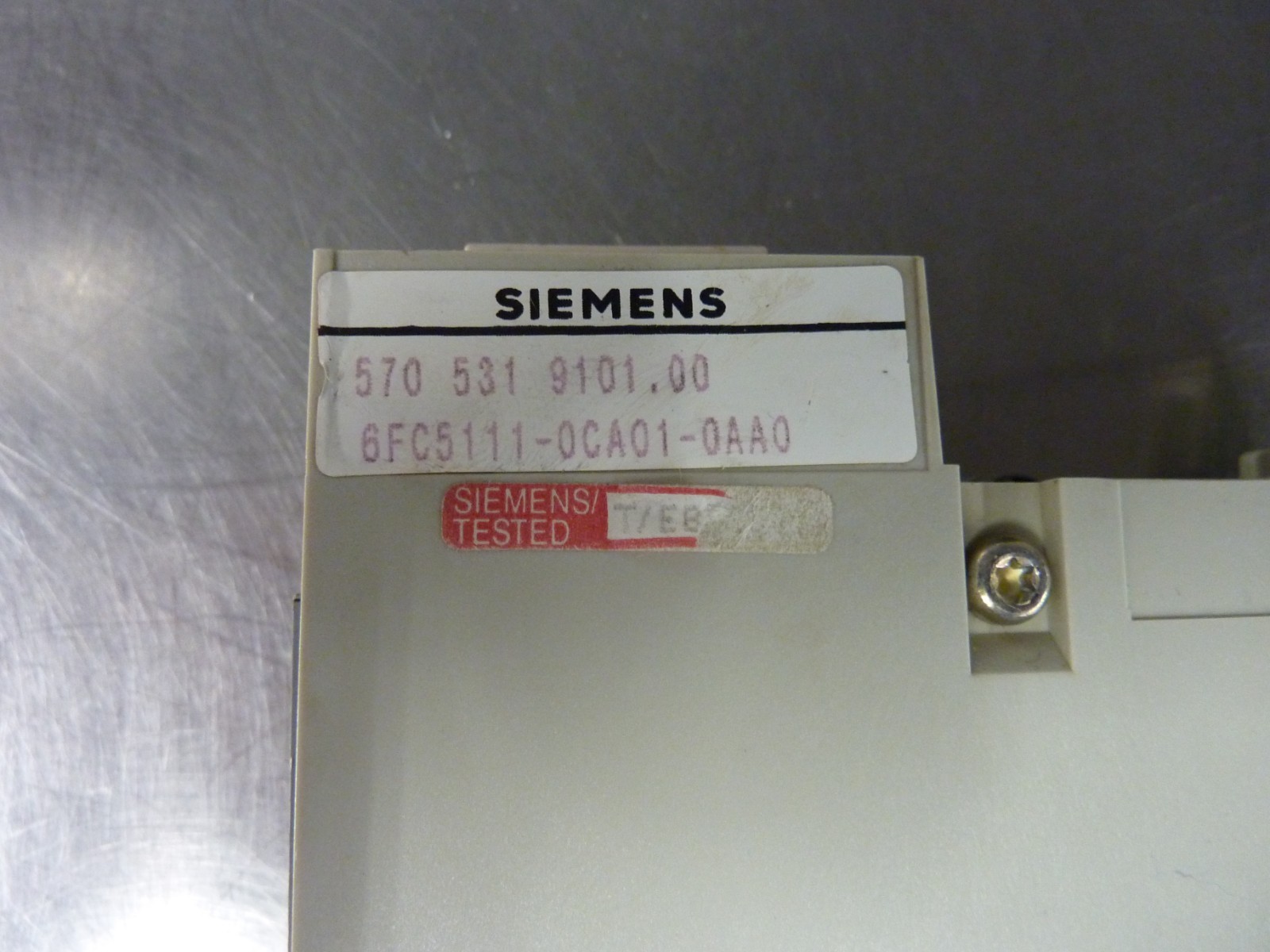 SIEMENS SINUMERIK 6FC5111-0CA01-0AA0 VERSION B DMP 16 E-MODUL COMPACT (31272)