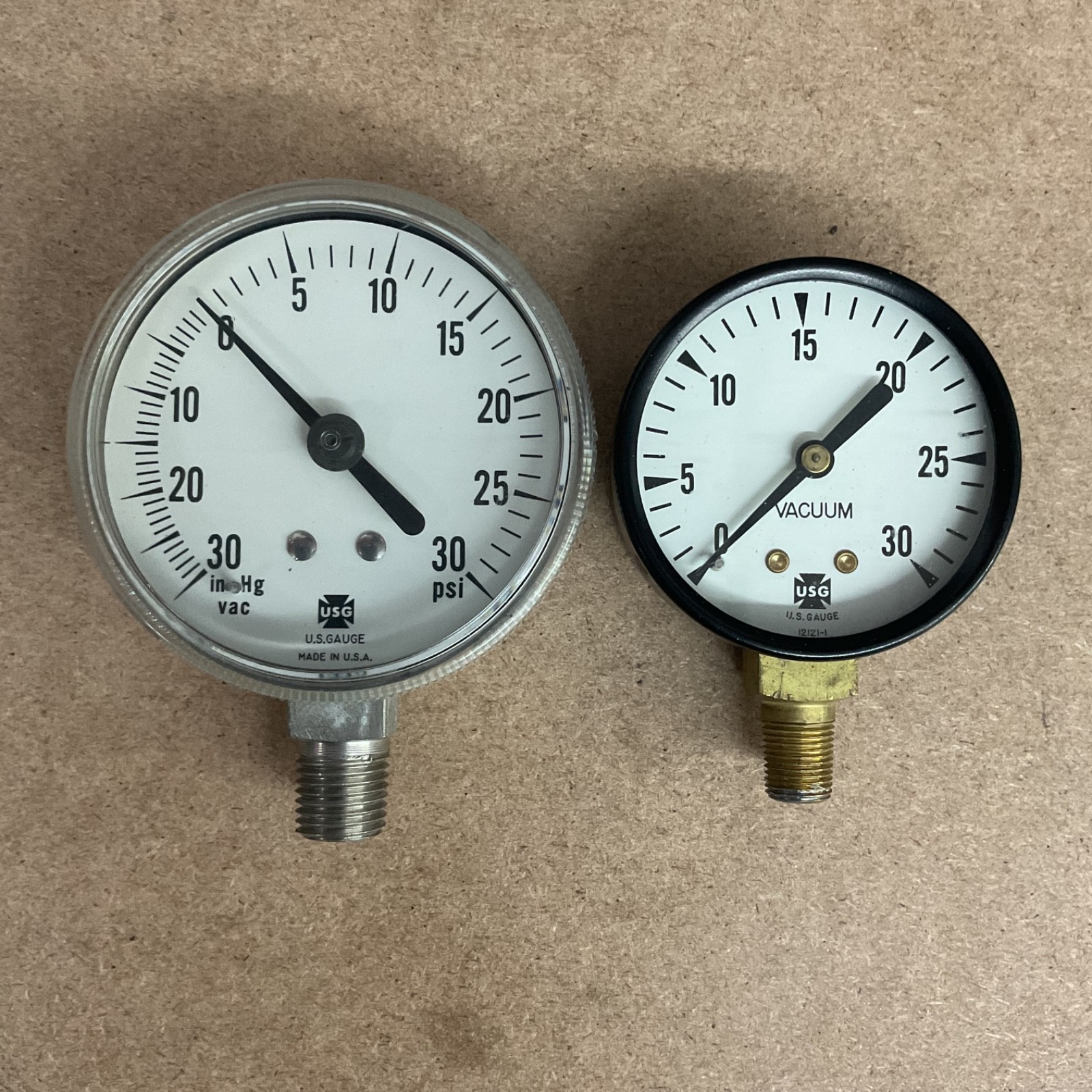 Pressure Guage Lot of 10 Ashcroft / U.S. Gauge USG / Span Instruments / Matheson