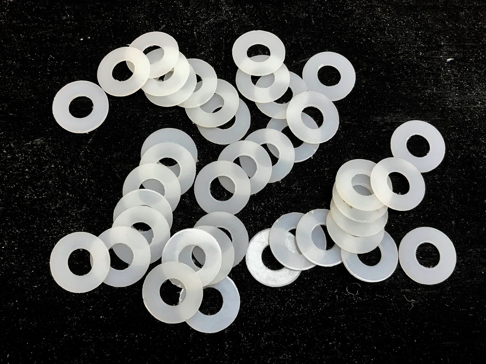 Unbranded White Flay Teflon Faucet Washer [Lot of 40] NOS