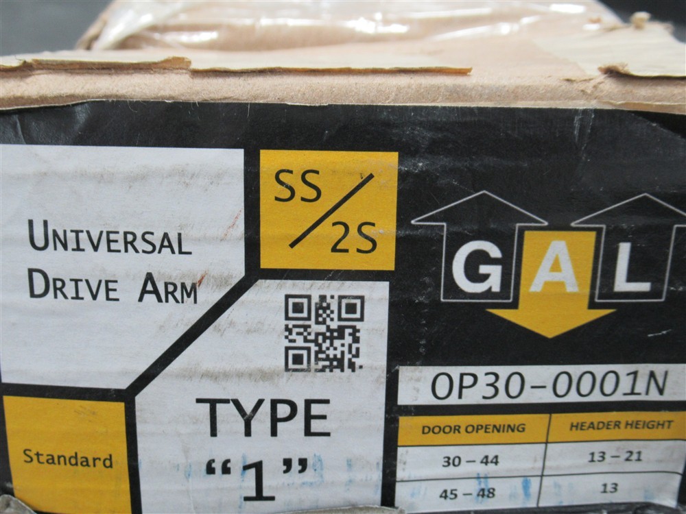 Gal OP30-0001N , Type 1 , SS / 2S Universal (L) Drive Arm