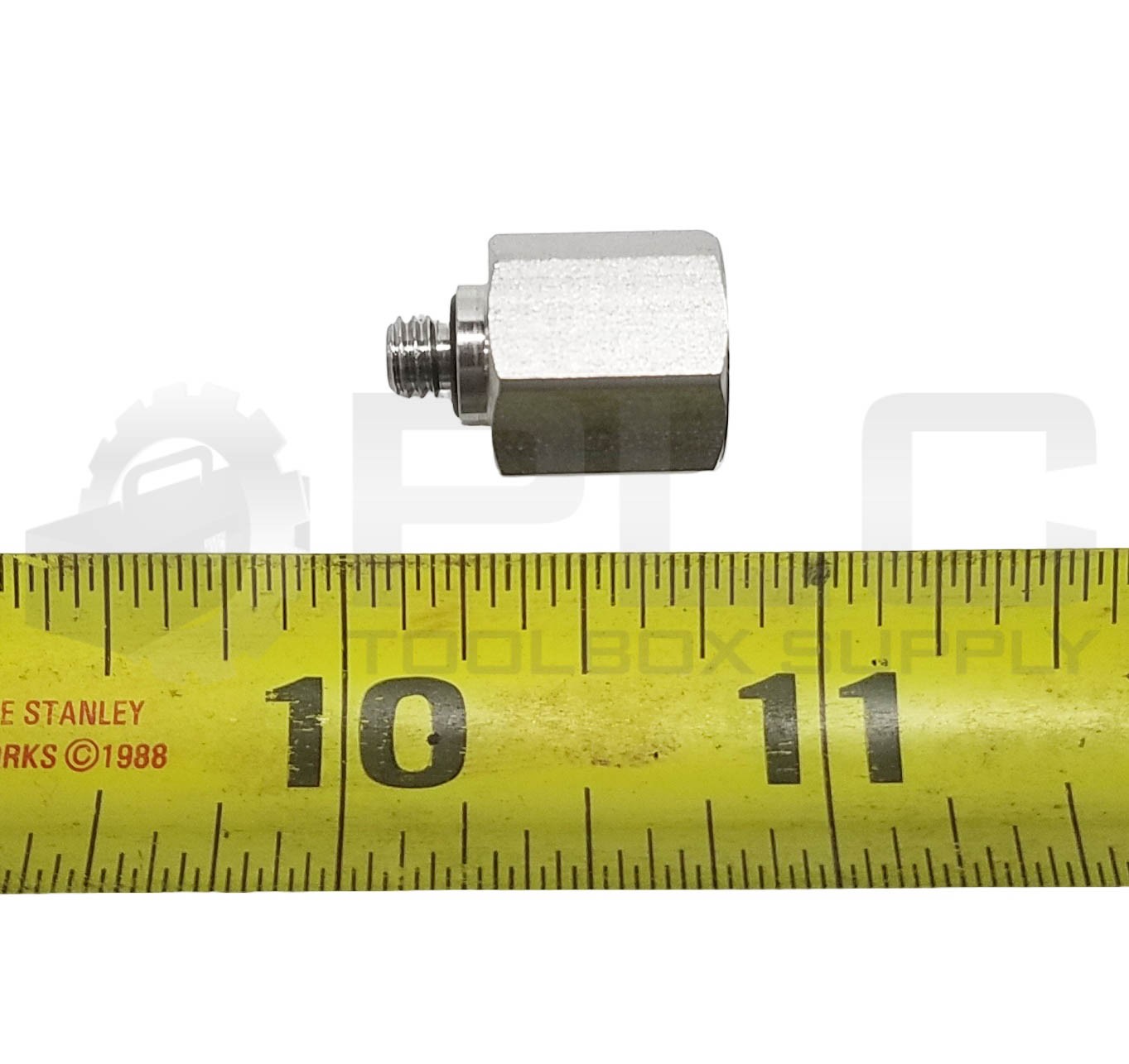 LOT OF 10 NEW BIMBA E10-1/8 ADAPTOR #10-32 MALE to 1/8″ NPT FEMALE