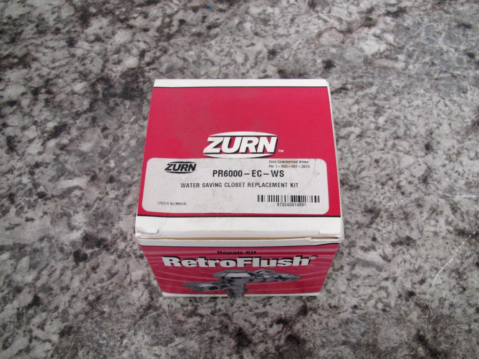 New Zurn PR6000-EC-WS AquaSense / RetroFlush Urinal Repair Kit Free Shipping