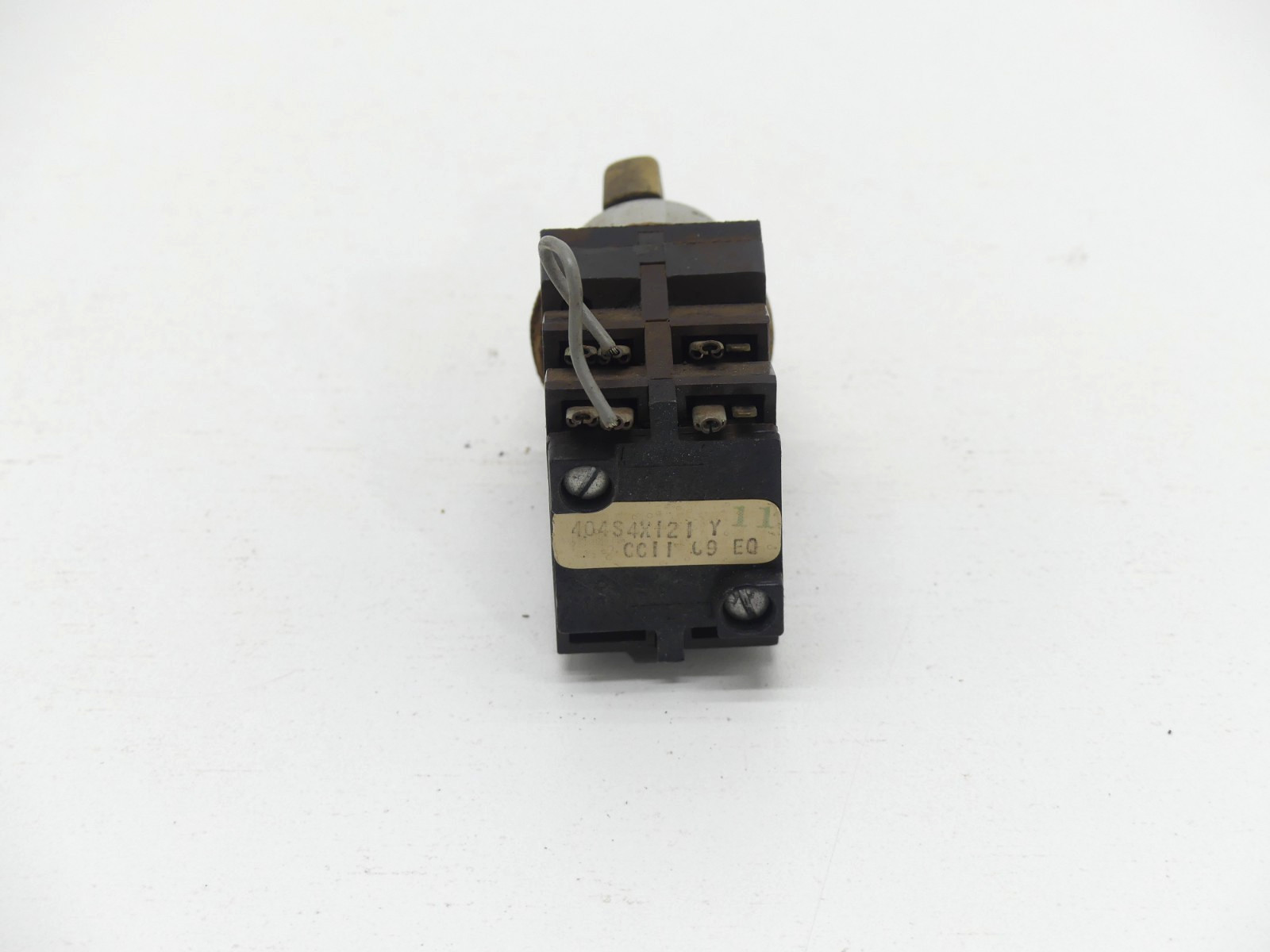 (Set of 3) Gemco 404S4X121 Y CC11 C9 EQ Selector Switches