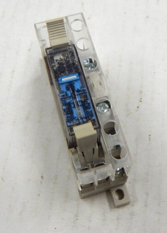 OMRON G7SA-3A1B 10 pin RELAY w/ P7SA-10F-ND BASE 24VDC 6 amp max Din Rail NEW