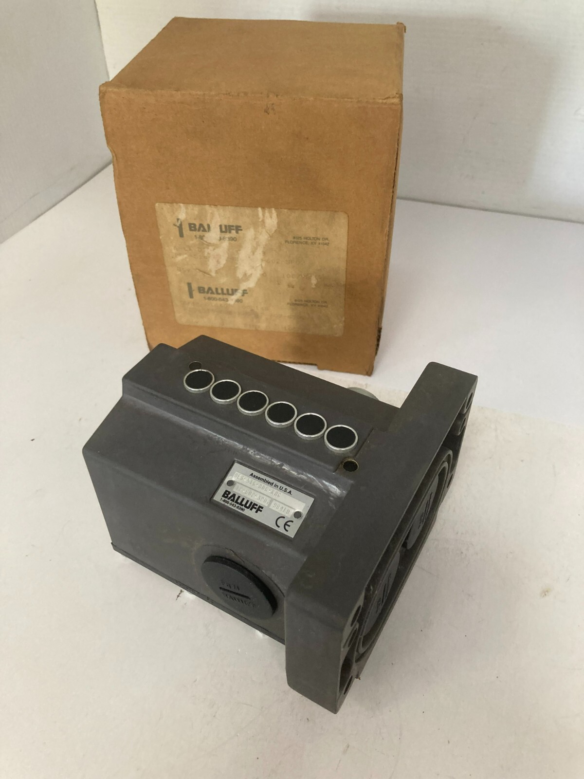 BALLUFF BES-516-B06-KHG PROXIMITY INDUCTIVE SENSOR 8 PIN 6 PLUNGER NIB