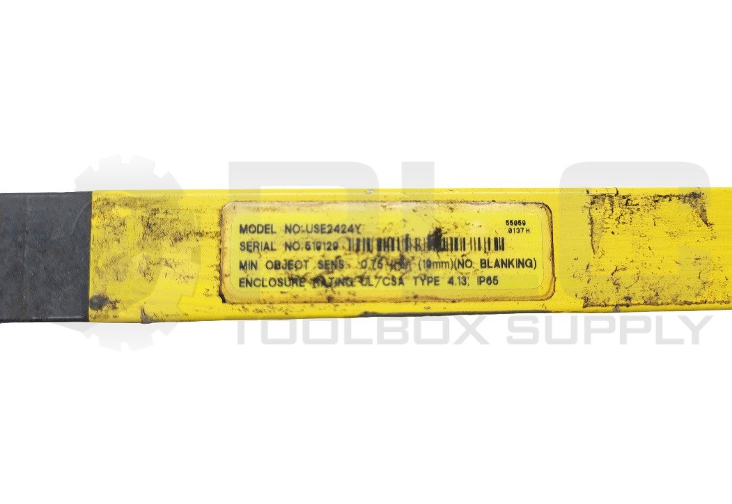 BANNER USE2424Y MICRO-SCREEN SAFETY LIGHT CURTAIN EMITTER