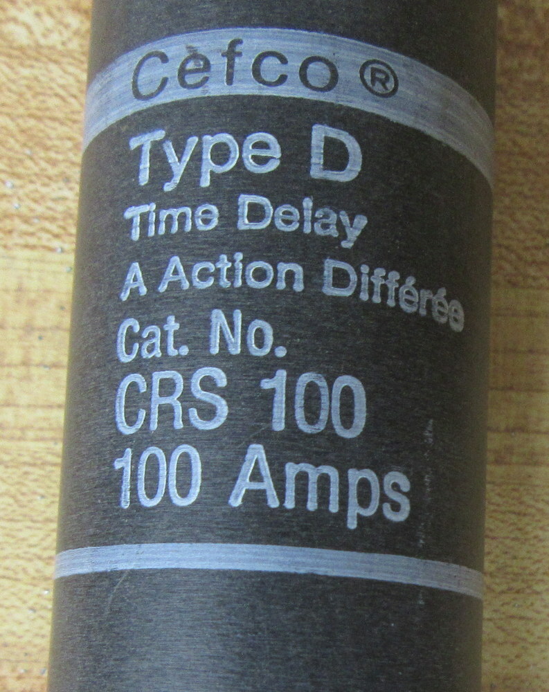 Cefco CRS-100 Fuse