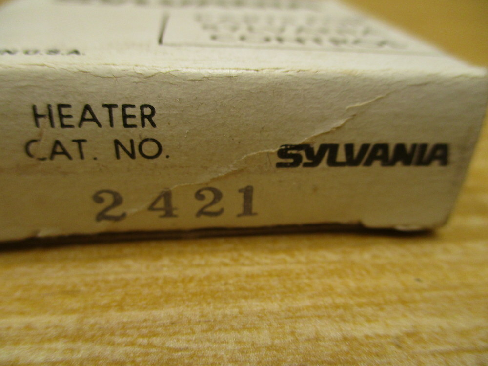 Sylvania 2421 Joslyn Clark Overload Relay Heater 62421