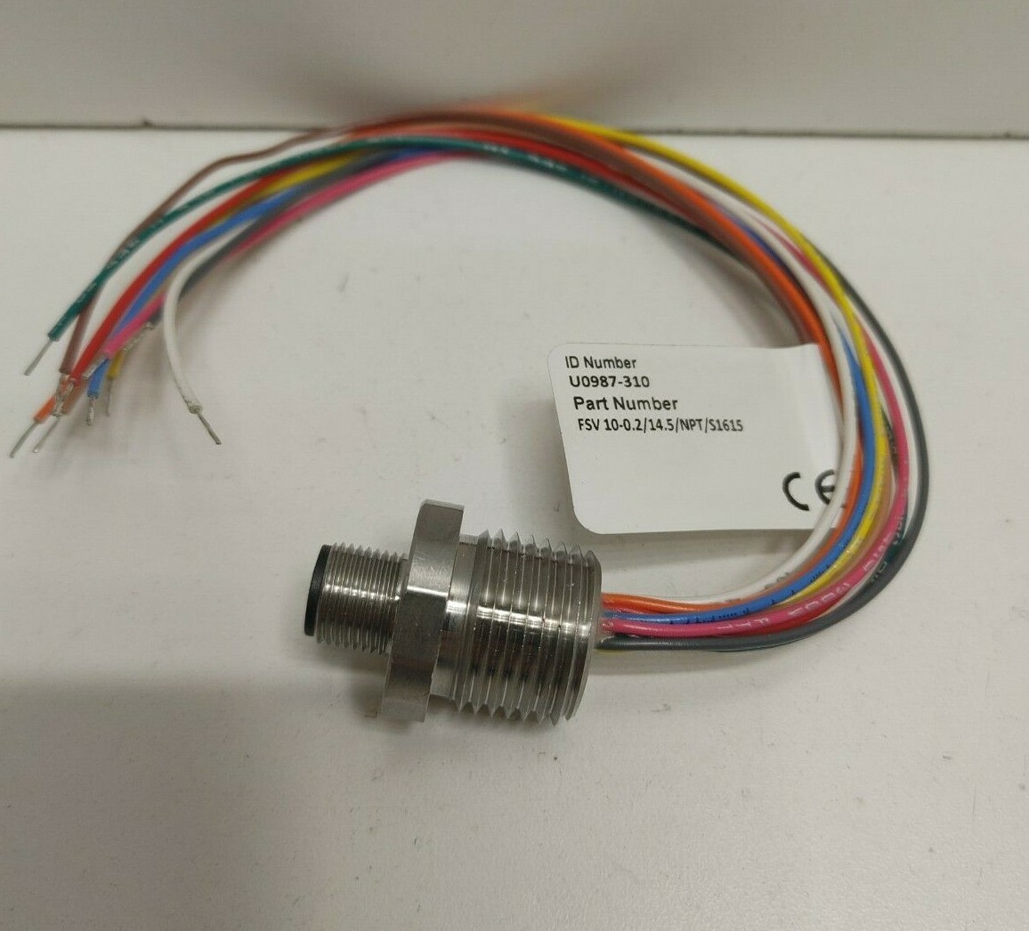 NEW OLD STOCK! TURCK 10-PIN EUROFAST RECEPTACLE FSV 10-0.2/14.5/NPT/S1615