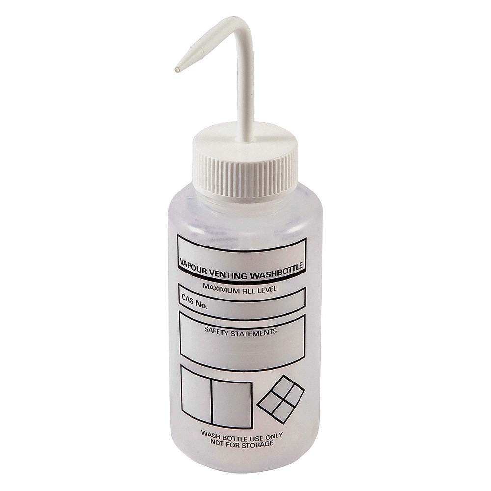 DYNALON 506475-0002 Wash Bottle,500 mL,75 mm Dia,PK3 401R19