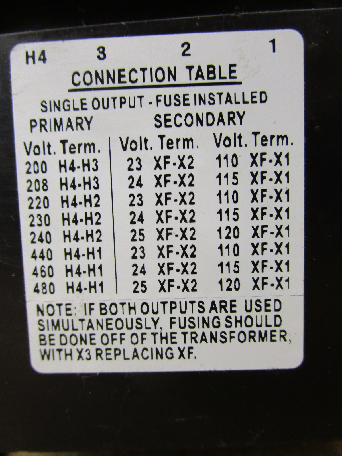 ImperviTRAN MI MICRON Control Transformer B150MBT713RK 150VA 51858NADC