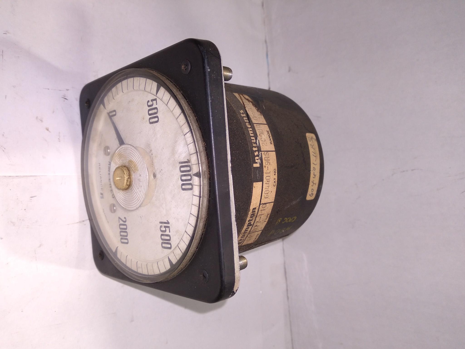 CROMPTON INSTRUMENTS 077-110 604401-9RS 200VA RELIANCE AMP METER