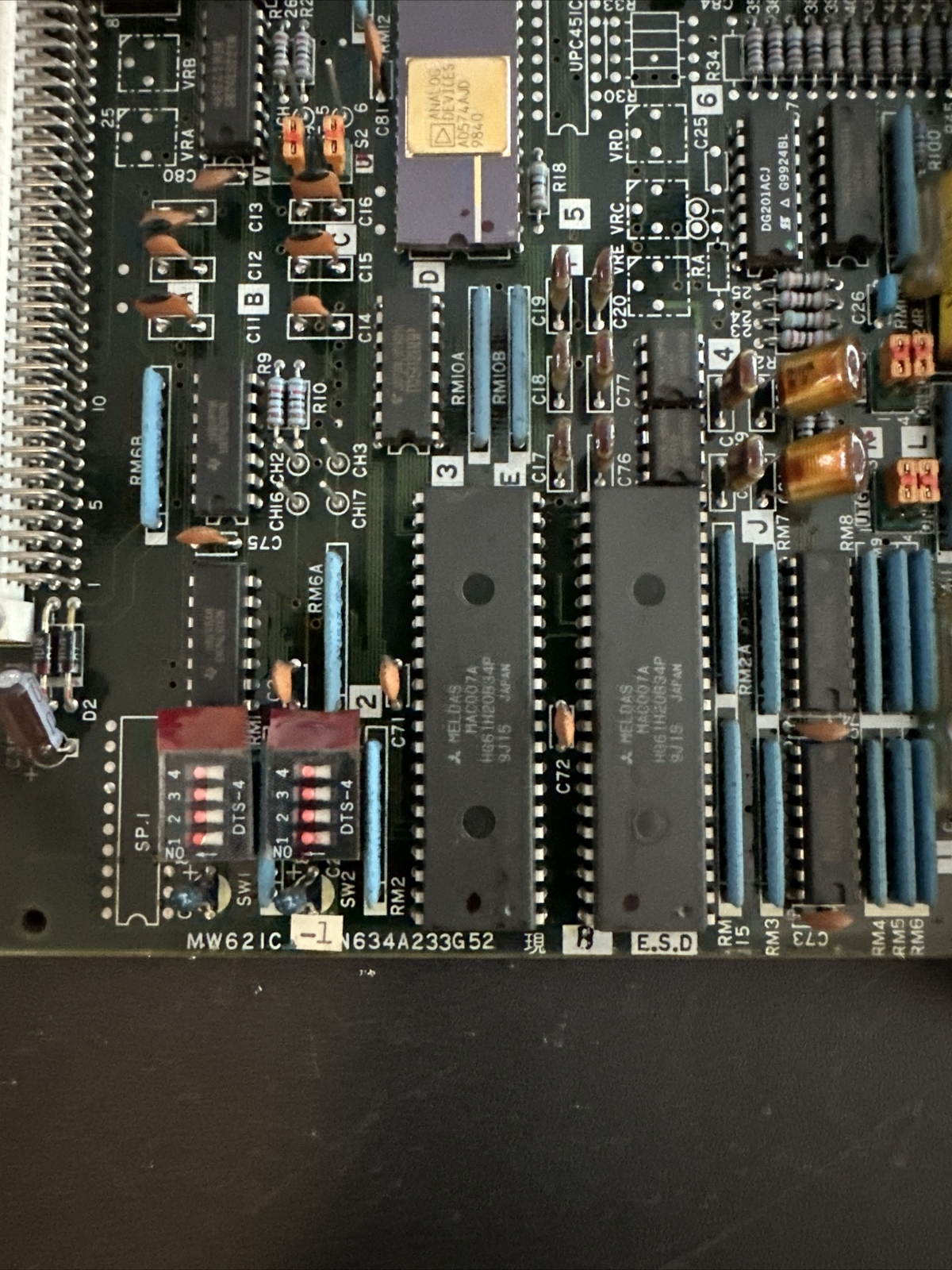 MITSUBISHI CIRCUIT BOARD MW621C-1 BN634A233G52