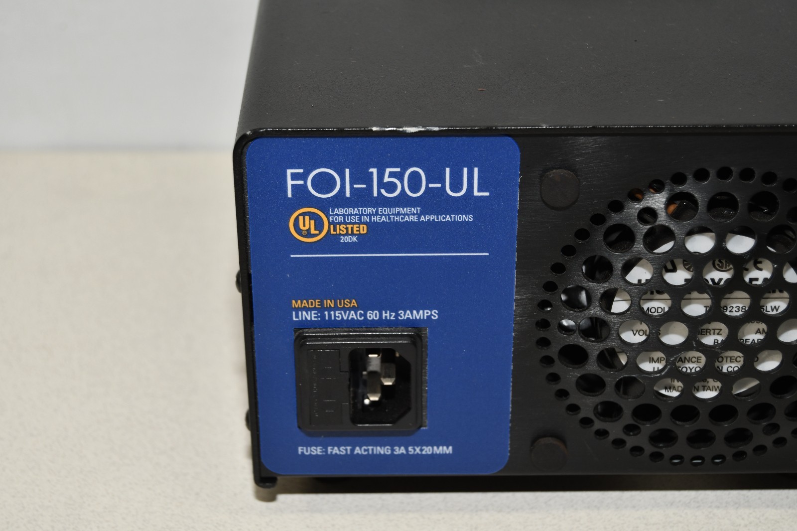 ^ Rame-Hart Instruments FOI-150-UL Fiber Optic Illuminator 150w #X6430
