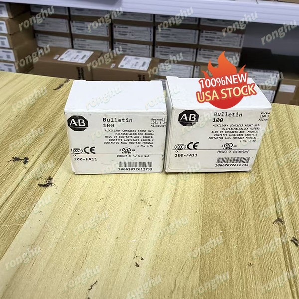 Allen Bradley 100-FA11 Auxiliary Contact New Sealed Fast Ship