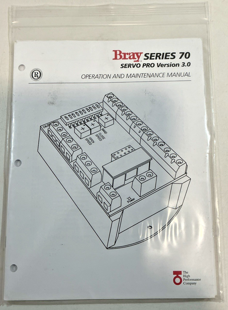 Bray Series 70 Actuator and ServoPro Valve – 70-0051-113D0-536/A – BRAND NEW