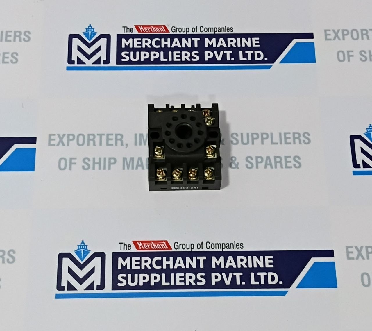 RS 403-241 11 Pin Relay Socket Base
