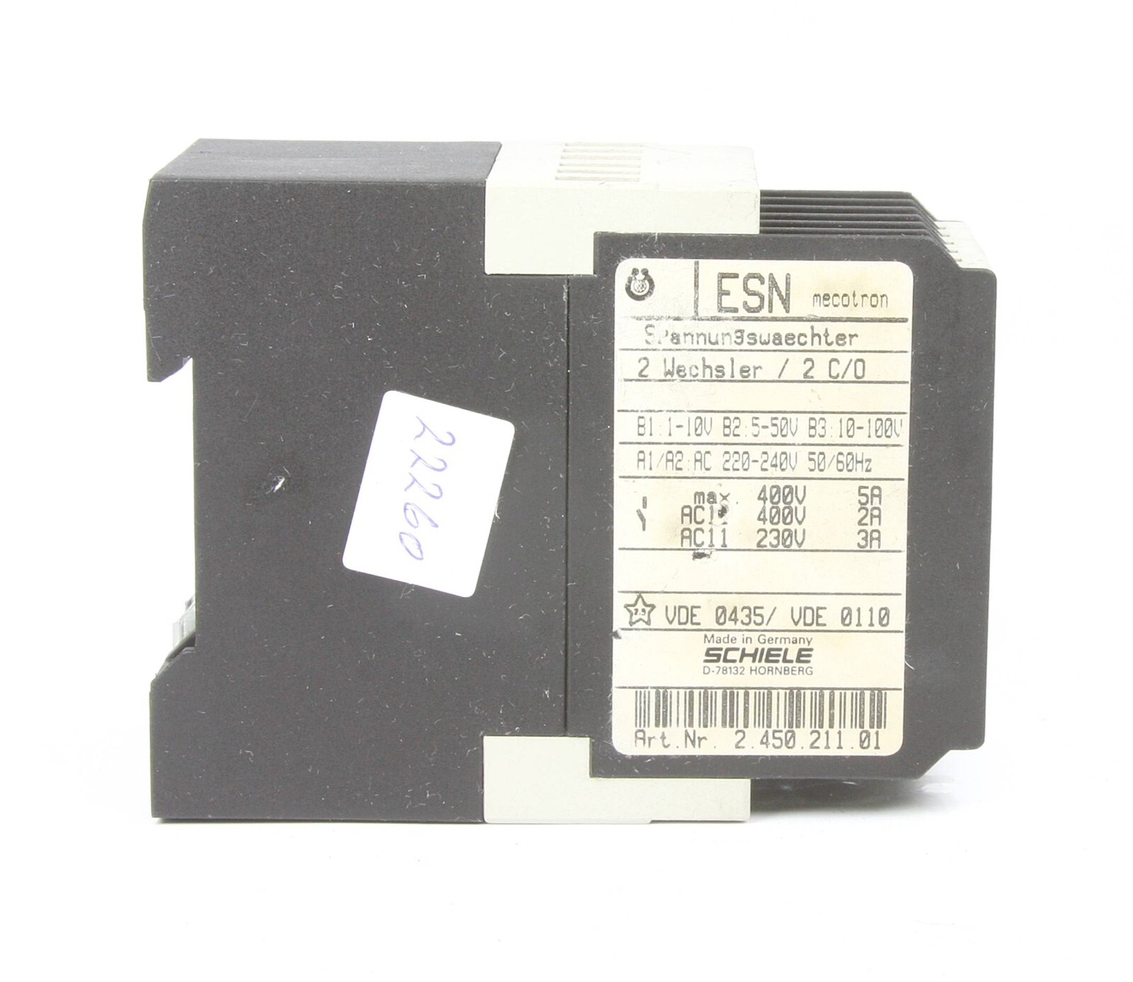 Schiele Monitoring Relay ESN 2.450.211.01
