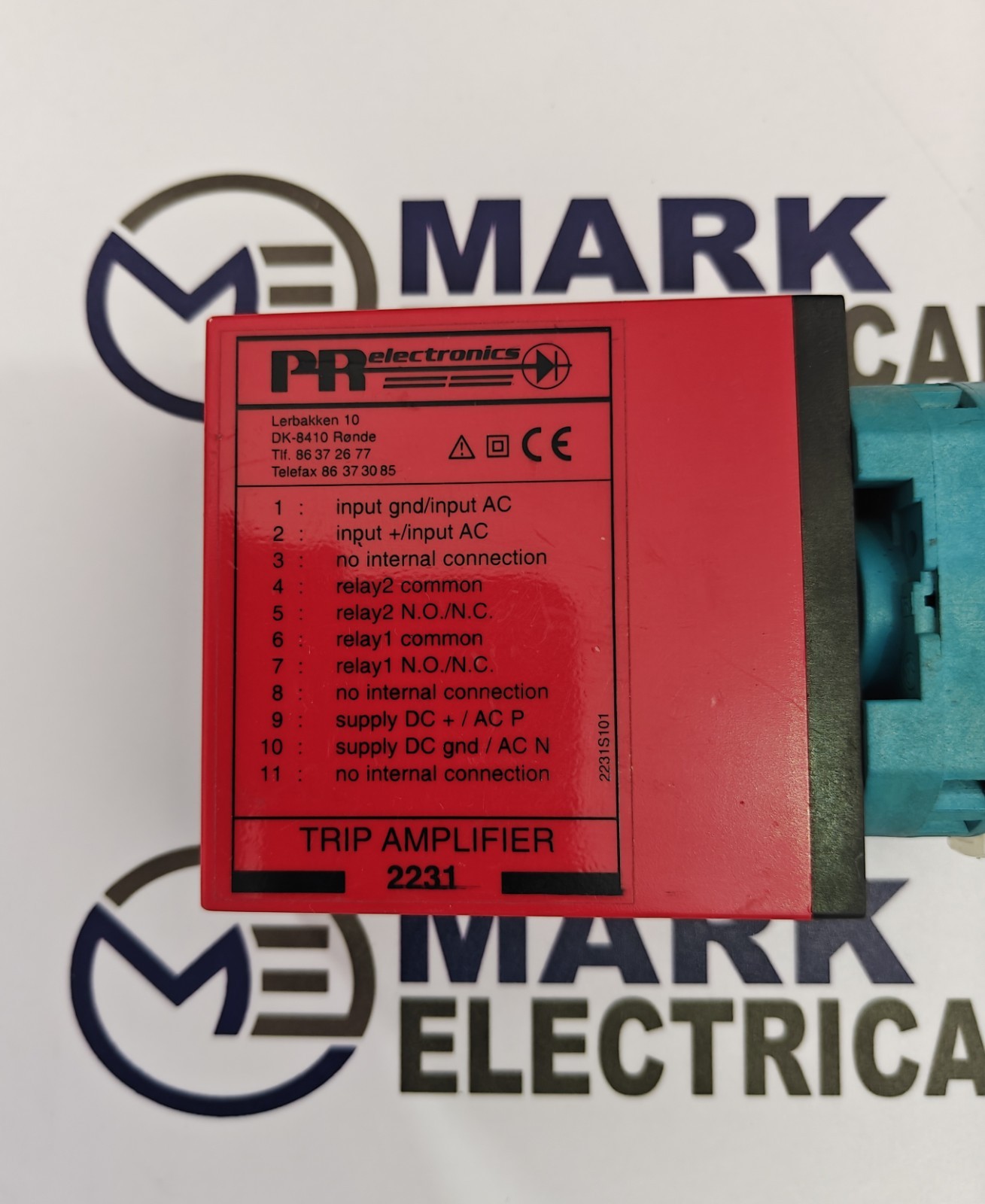 PR ELECTRONICS 2231 TRIP AMPLIFIER VOLTAGE 24VDC FAST SHIPPING
