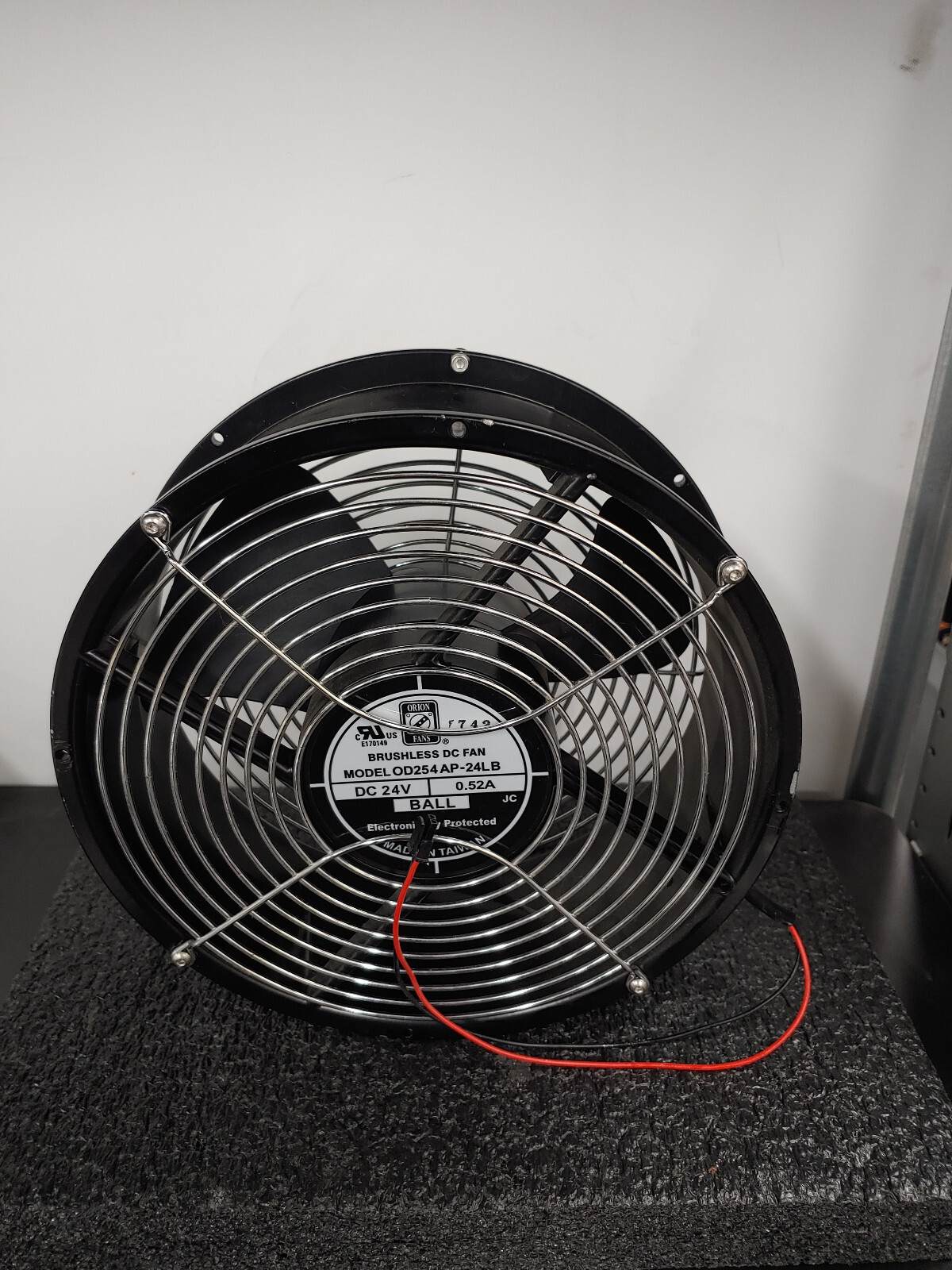 ORION FANS OD254AP-24LB DC 24V 0.52A OD254AP Series Brushless DC Fan
