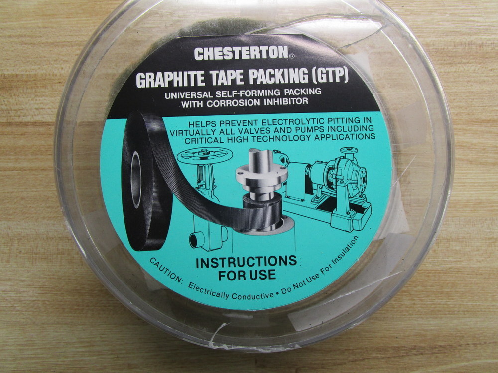 Chesterton 005293 Graphite Packing Tape 1-1/8″ x 50′