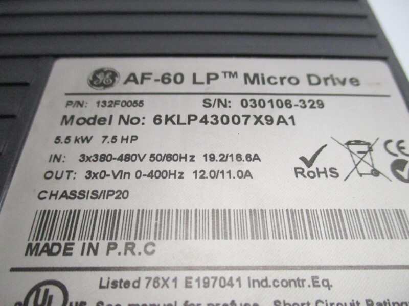 GENERAL ELECTRIC 6KLP43007X9A1 (AS PICTURED) UNMP