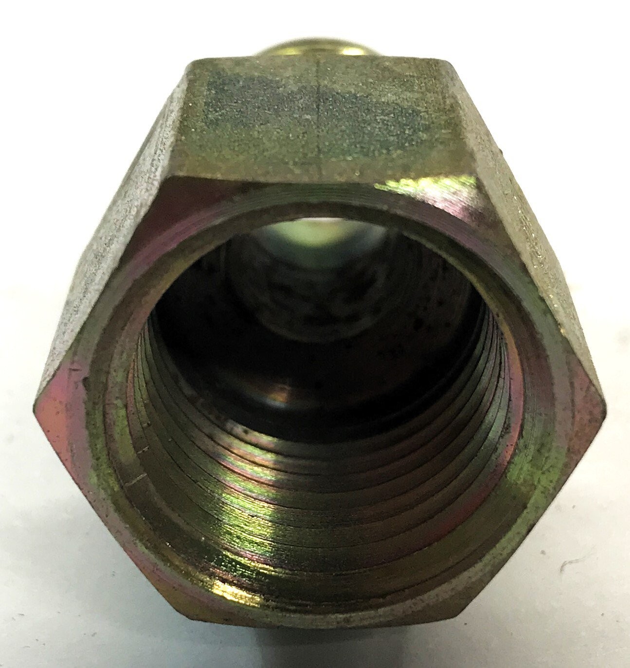 Unbranded Gas Line Fitting 3/8 x 7/10 [Lot Of 5] NOS